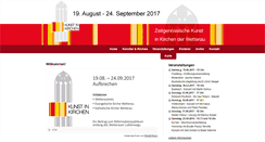 Desktop Screenshot of kunstinkirchen-wetterau.de
